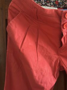Coral Casual Pants - Clearance Sale 🥳