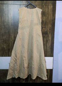 Elegant Beige Embroidery kurta