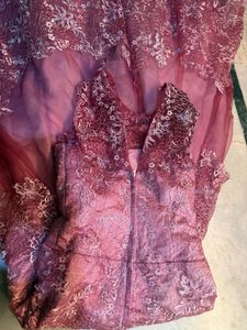 beautiful lace bridal gown🎀❤️🦋