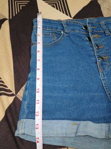 Cute Denim High Waisted Shorts