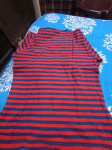 Mickey &amp; Minnie Love Striped Top