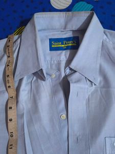Men's Blue Dress Shirt