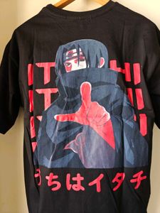 Naruto Itachi Graphic Print T-Shirt