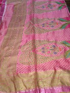 Beautiful Pink Saree