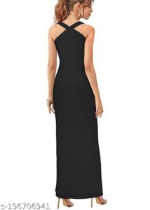 Elegant Black Maxi Dress