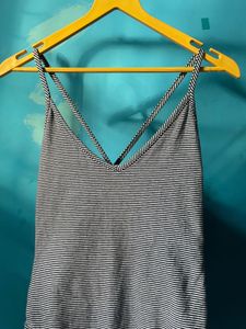 Forever 21 Striped Bodysuit
