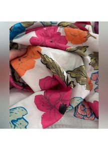 Brand New Zara Floral Scarf You Cannot Mis