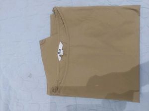 Uniqlo Beige T-Shirt