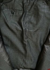3 piece Suit set Sharp Charcoal Vest , pant and Ti
