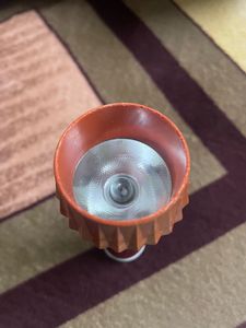 Vintage Eveready Classic Red Body Metal Torch