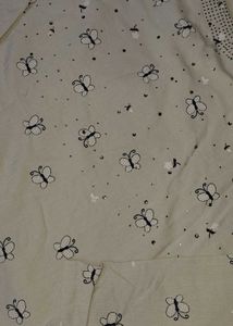 Butterfly Print Kurta with sequence