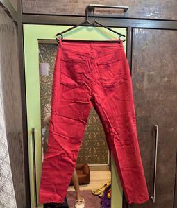 Only Women Regular Mid Rise Rust Jeans