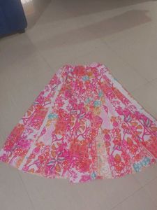 Vibrant Floral long skirt