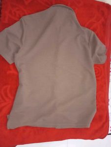 highlander brown oversized shirt