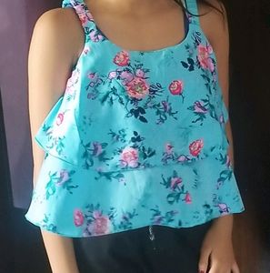 Women Printed  Crop Top
