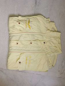 Stylish Yellow Men's Shirt