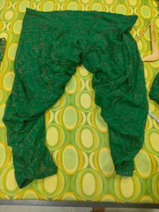 Green Suit With Full Patiyala Salwar