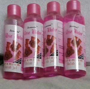 Rose Water Bottle Pack Of 4