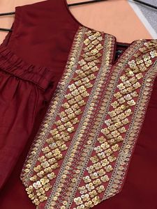 Elegant Red Coat Set for Women | Stylish &amp; Trendy