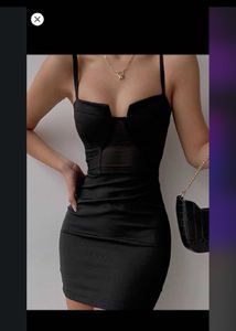 Chic Black Bodycon Dress