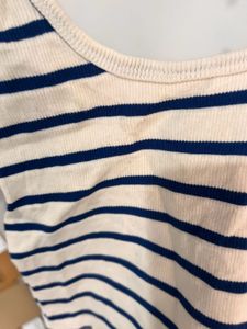 Striped Cropped Tank Top