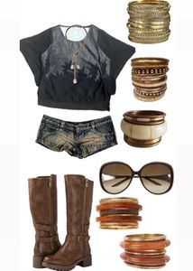 Sheer oversized top