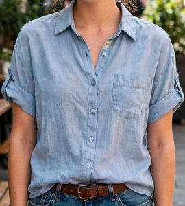 Light Blue Button-Up Shirt