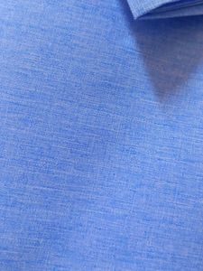 Kuton's Cotton Shirting Fabric - Blue