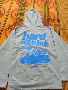 Grey Pullover Sweatshirt
