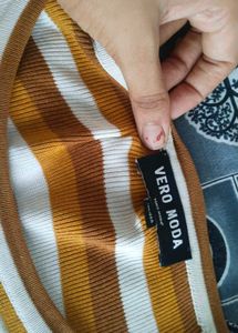 Vero Moda Striped Long Sleeve Top