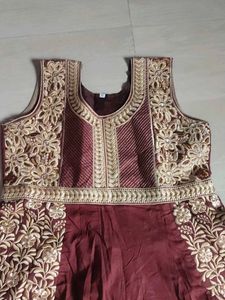 Elegant Embroidered gown