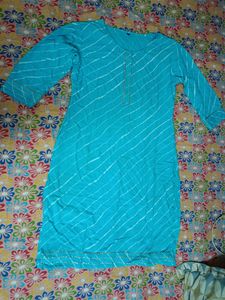 Leheriya Printed Kurti Women