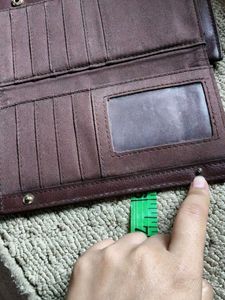 Chic Croc Embossed Wristlet Wallet