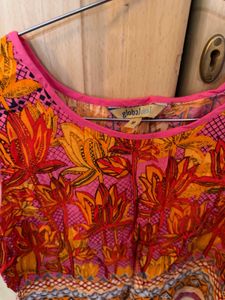 Vibrant Floral Sleeveless Top