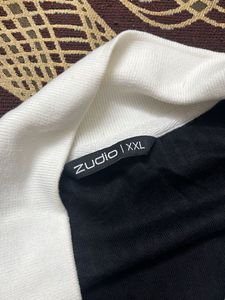 Classic Black &amp; White Collared Dress