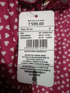 Pink Heart Print Off-Shoulder Mini Dress
