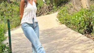 White Crochet Halter Neck Top