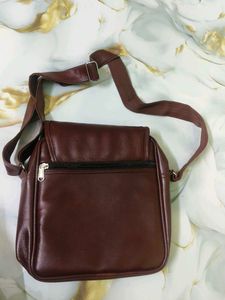 Men's Leather Crossbody Bag