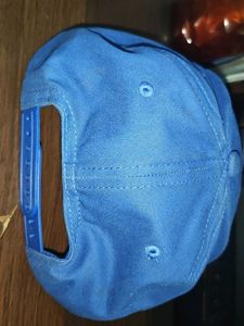 Vibrant Blue Metley Baseball Cap