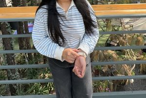 Striped polo t shirt