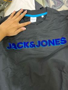 Jack &amp; Jones Black Logo Tee
