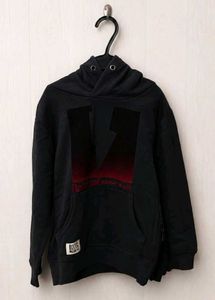 OVS Kids Black Boys Graphic Hoodie