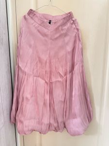 Satin Balloon Skirt