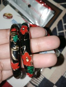 Vintage Enamel Bangles