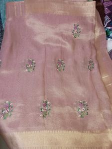 Embroidered Sari