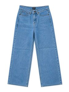 Light Wash Wide Leg Denim Jeans