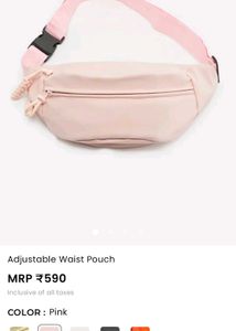 Savana Pink Fanny Pack Belt Bag