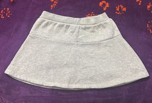 Grey Mini Skirt