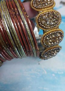 Embellished Party Bangle Set