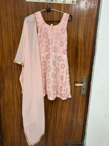 Pink Tiered Palazzo Pants